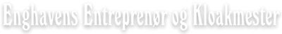 Enghavens Entreprenør og Kloakmester logo